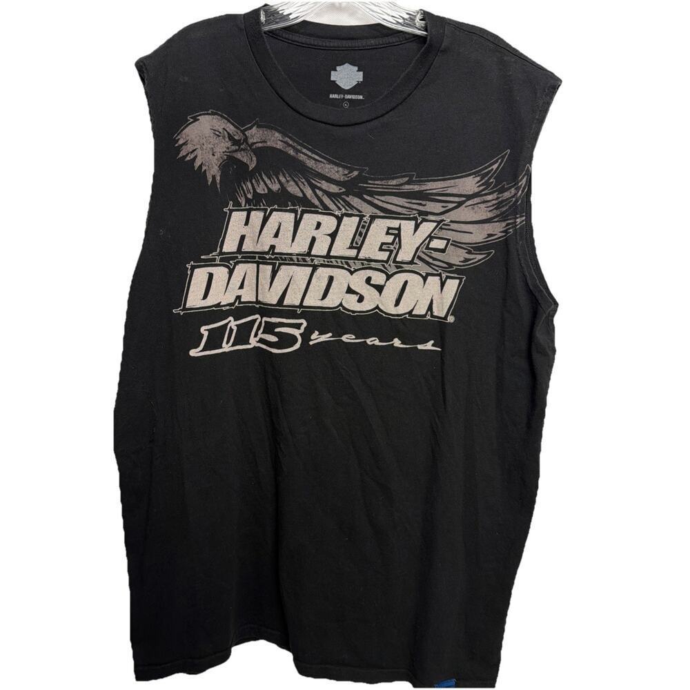 Harley Davidson Graphic Tank Top 115 Years Mens